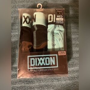 Dixxon Flannel Co. 2 Pack Men's Boxer Briefs Size M NEW blue Black